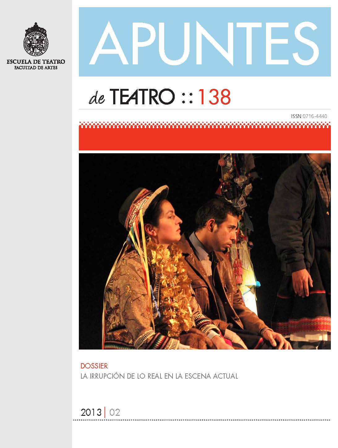					Ver Núm. 138 (2013): Apuntes de Teatro
				
