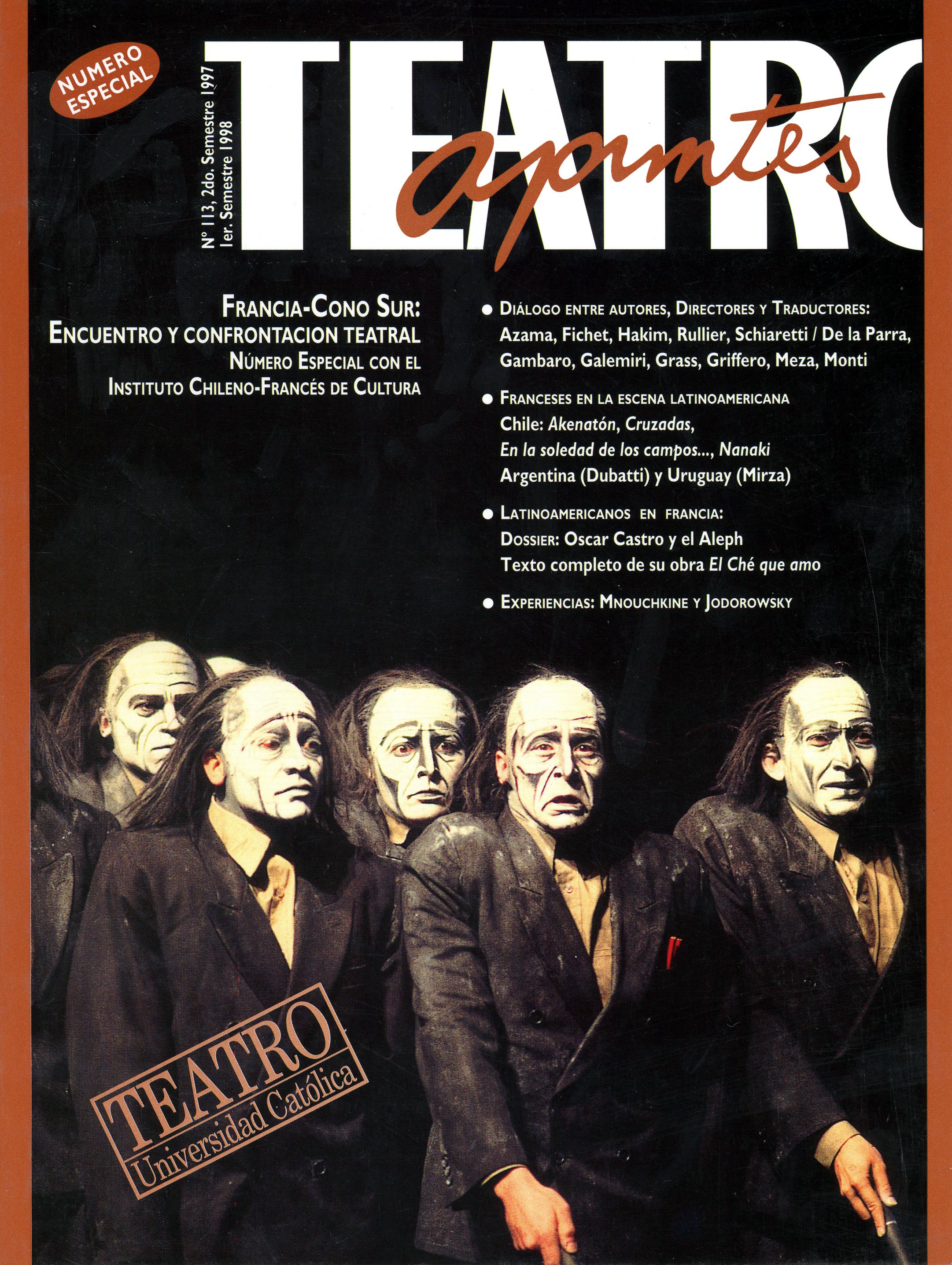 					Ver Núm. 113 (1998): Apuntes de Teatro
				