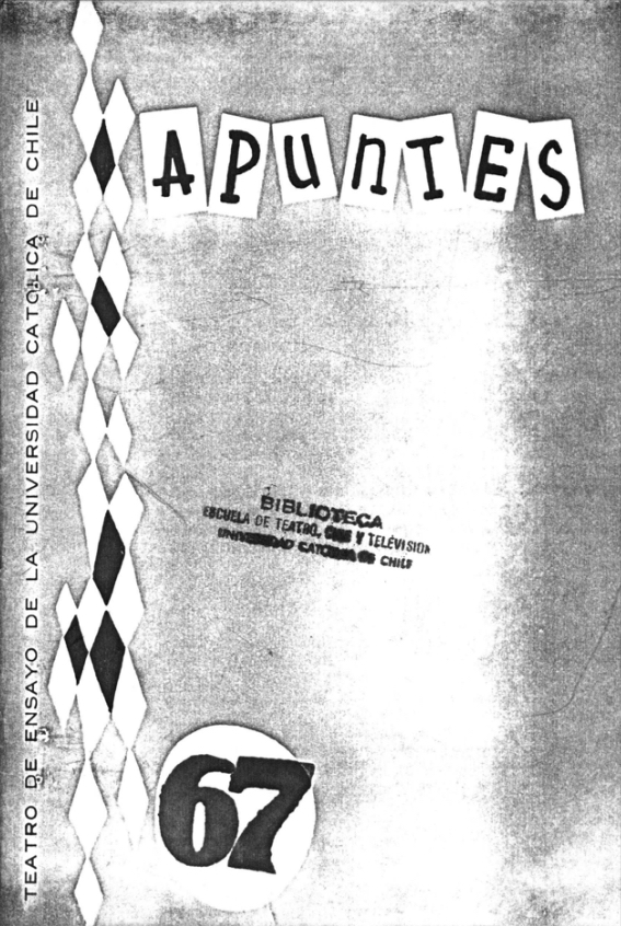 					Ver Núm. 67 (1967): Apuntes de Teatro
				